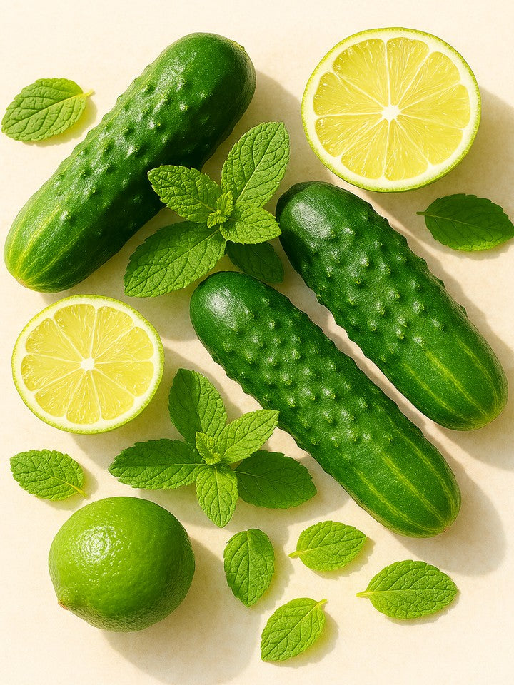 PURE BIO® Energy Drink Lime Mint Kartondose 1 Tray 24 x 250ml / 24 Dosen