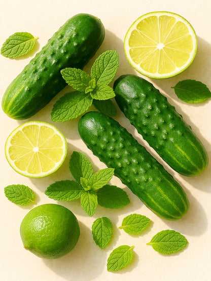 PURE BIO® Energy Drink Lime Mint Kartondose 1 Tray 24 x 250ml / 24 Dosen